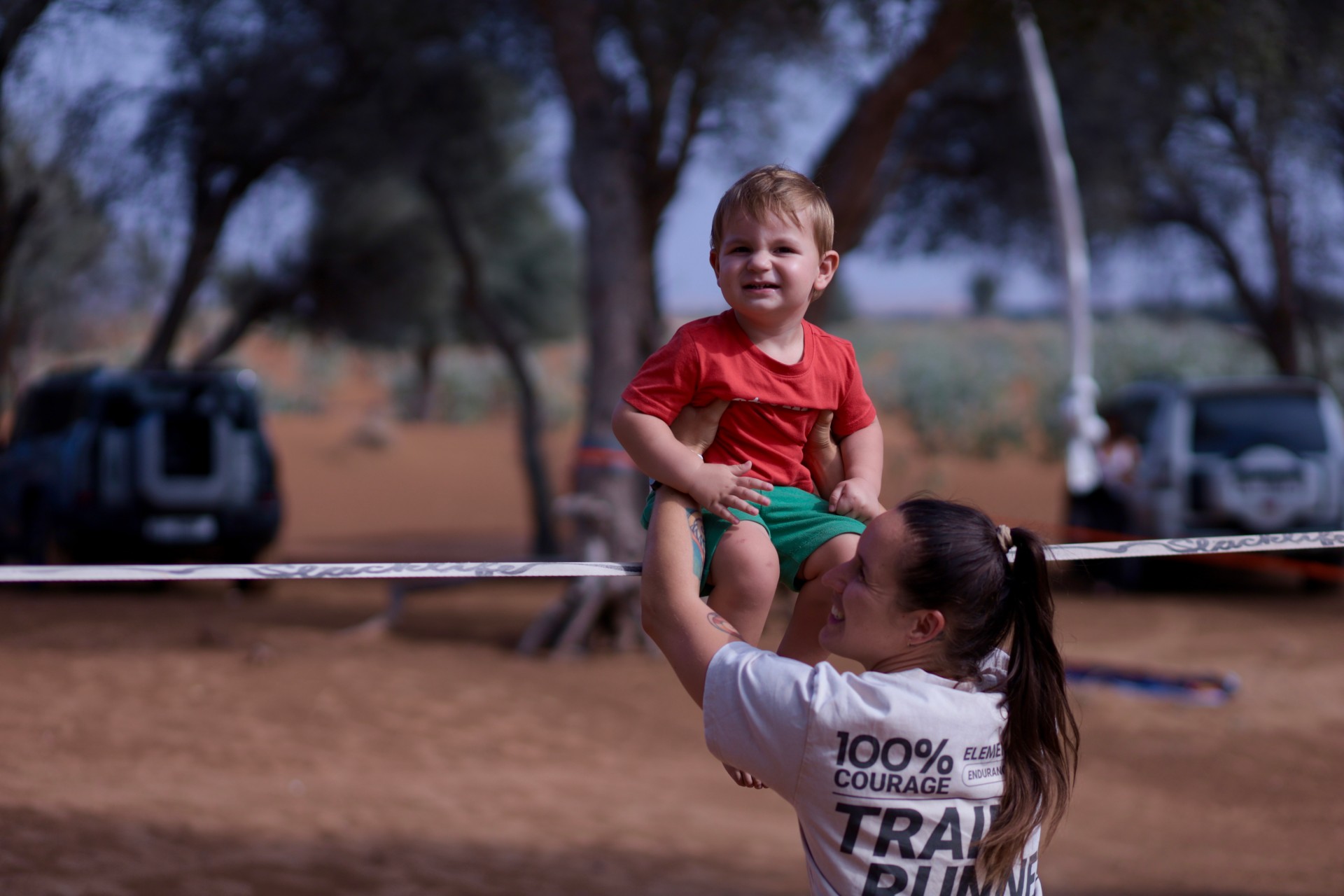 Slacklining community Dubai