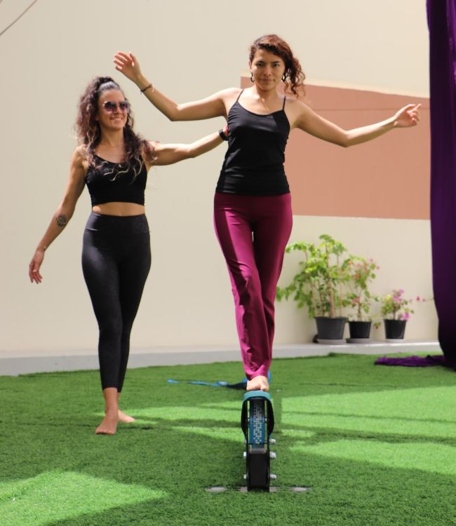 Balance session participant